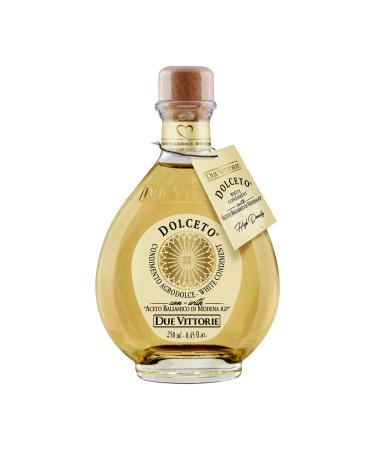 Sweet and Sour White Dolceto Condiment with Balsamic Vinegar of Modena PGI Due Vittorie 250 ml