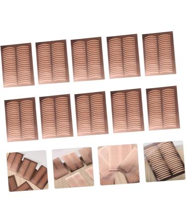 FOMIYES 25 Sheets Double Eyelid Sticker Invisible Eye Stickers Bathrobes for Girls Invisible Double Eyelid Tape The Tape Big Eye Tools Stereotypes Eye Patch Woman Medical Tape - Buy Online on SooperMarket.com