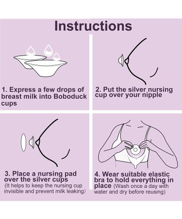 Nipple Shields for Nursing Newborn - Trilaminate 999 Silver Nursing Cups Soothe and Protect Your Nursing Nipple  Newborn Essentials Must Haves Nipple Pads  Nipple Covers Protector for Breastfeeding Trilaminate 999 Silver Xâ¦ - Buy Online on SooperMarket.com