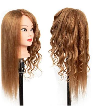 Tailor puppet female adjustable hair window puppet head haven head cosmetics manicin head tailor bust stand (color: color1)
