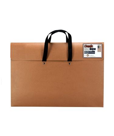 Star Products Wallet Port Whandle 220H Classic Red Rope Paper Artist Portfolio with Soft Woven Handle, 20" x 26" 20" x 26" Standard Packaging