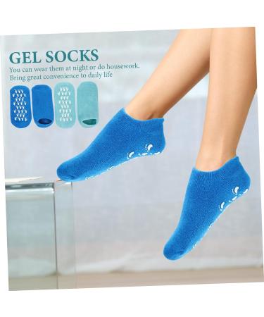 minkissy 4 Pairs Gel Socks Foot Vegetable Gel Miss Shopping Cart - Buy Online on SooperMarket.com