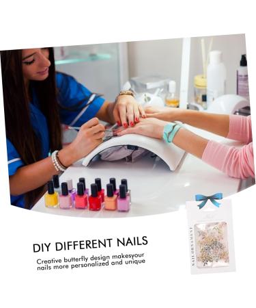 1 Nail Decoration Nail Art Sticker Nail Jewels Nail Stickers for Nail Art Gemstone Rings Nail Jewelry Nail Charms Manicure Decor Nail Decals Nail Art Studs Bowknot Nail Studs Alloy HAPINARY 12.4X7.2X0.2cm Assorted Color - Buy Online on SooperMarket.com
