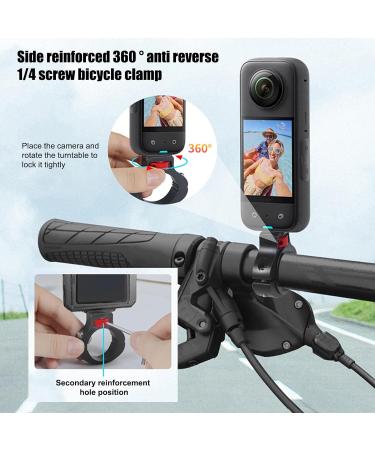 TonAup 360 Rotatable Action Camera Mount - Universal Bicycle Holder for GoPro & Other Cameras - Buy Online on SooperMarket.com