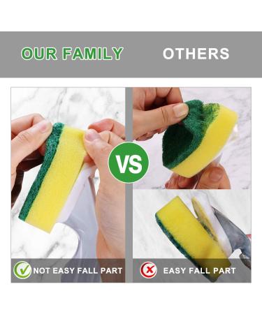 Dish Wand Refills 8-Pack Sponge Replacement Heads for Kitchen Cleaning - Buy Online on SooperMarket.com