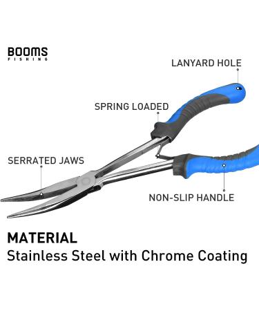 Booms Fishing F05 Long Nose Pliers - 11 Stainless Steel, PTFE Plated Hook Remover - Buy Online on SooperMarket.com