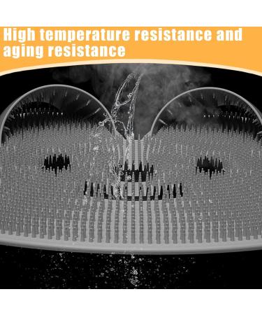 Foot Scrubber Mat with Non-Slip Suction Cups Silicone Foot Scrubber in Shower Hands-Free Foot Cleaner for Shower Cute Rabbit Shape Foot Washer - Buy Online on SooperMarket.com