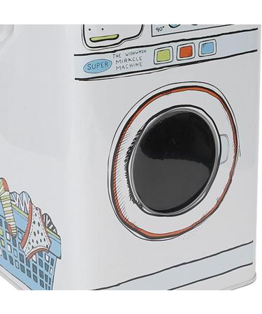 Detergent Container Good Sealing Decor Display Laundry Powder Box Washing Machine Shape with Handle for Washing Tablets for Storing - Buy Online on SooperMarket.com