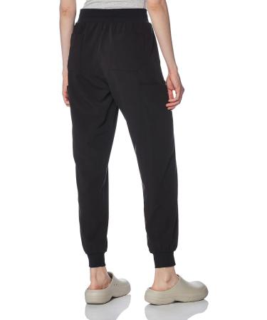 WonderWink Women's Cargo Jogger Scrub Pant - Large Petite - Black | Comfort and Style - Buy Online on SooperMarket.com