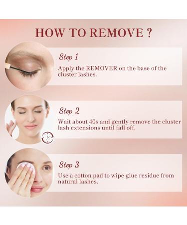 Buy Higu Clace Lash Remover 5ml - Non-Irritating Cluster Eyelash Extension Adhesive Remover for Safe and Easy Lash Removal - Buy Online on SooperMarket.com