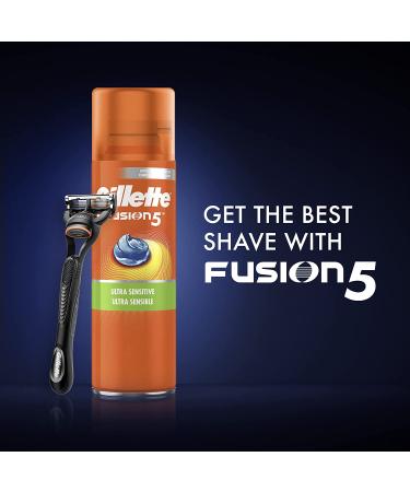 Gillette Fusion5 Ultra Sensitive Shave Gel 7oz - Pack of 6 - Buy Online on SooperMarket.com