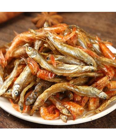 Small Fish and Shrimp Small Fish Dried Goods Hunan Specialty Small Fish Small Shrimp Dried Food Wild River Shrimp Small Fish Dried Fish (16 oz) - Buy Online on SooperMarket.com