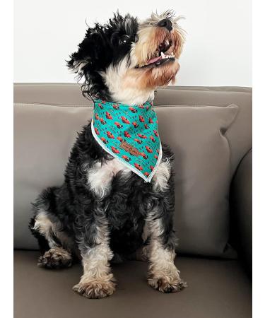 Lionet Paws Thanksgiving Bandana for Dogs - Triangular Headscarf & Towel for Small Medium & Large Dogs - 1 Pack Turkey Design - Buy Online on SooperMarket.com