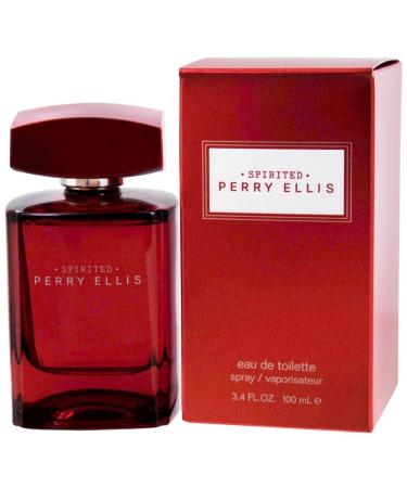 Perry Ellis Spirited Eau de Toilette Spray for Men 3.4 Ounce