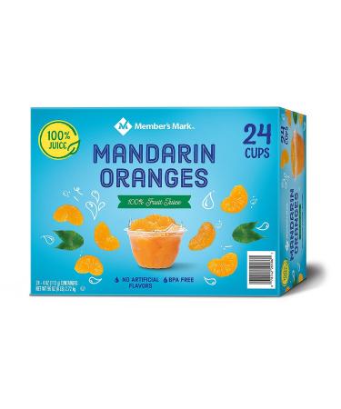 Member's Mark Mandarin Oranges (4 oz. ea., 24 pk.)