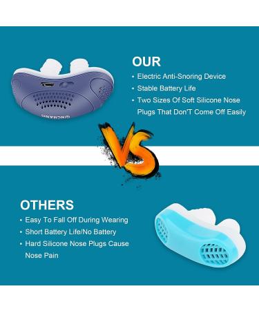 Electric Anti Snoring Nasal Dilators - Snoring Solution for Men and Women - Blue - Buy Online on SooperMarket.com