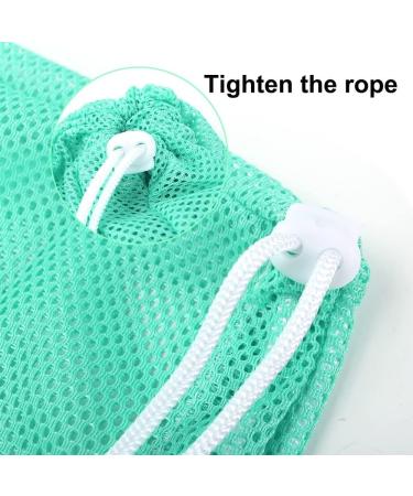 Buy Mioyoow Cat Bathing Bag - Breathable Adjustable Mesh Bag for Kittens | Perfect for Bathing Nail Cutting & Ear Cleaning | Green & White - Buy Online on SooperMarket.com