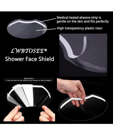 Lwtosis Transparent Hairspray Shield Mask for Hairdressers - 100pcs Face Protection for Salon & Barber Use - Buy Online on SooperMarket.com