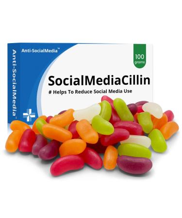 Funny Joke Pill Tablets Box Prank with Jelly Beans Sweets Inside Funny Birthday Present for Teenager Wife Girlfriend Husband Boyfriend Social Media Prank