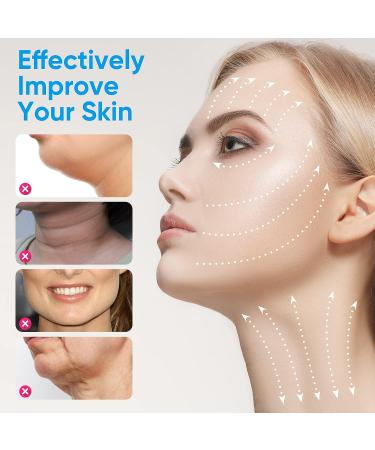 Electric Double Chin Reducer Machine | 4 Modes for Face Lift & Firming | Eliminate Saggy Skin and Double Chin - White - Buy Online on SooperMarket.com