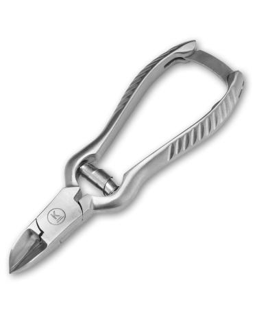 K-Pro nail clippers large for extremely strong hard thick toenails made of stainless steel