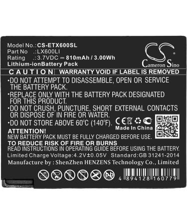 Replacement Battery for Eartec HUB & Ultralite | LX600LI 810mAh/3.7V - Fast International Shipping - Buy Online on SooperMarket.com
