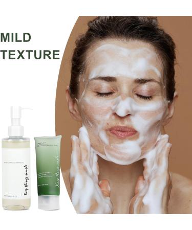FunnAura 100 ml Cleansing Oil Mild 150 ml Face Foam Cleanser Pore Control Cleaning Oil for All Skin Types - Buy Online on SooperMarket.com