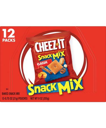 Cheez-It Snack Mix Lunch Office and Kids Snacks Classic 36oz Case (4 Boxes) - 12ct Case, Pack of 4 - Buy Online on SooperMarket.com
