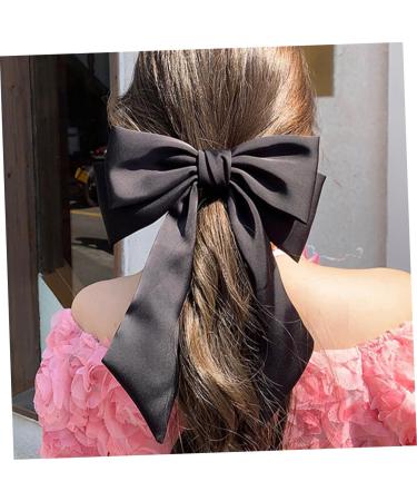 BELLIFFY Bow Hairpin Large Hair Bows for Women Ribbon Hair Clip Ribbon for Hair Big Hair Bows Hair Clips Hair Ribbons Hair Barrettes for Women Barrettes for Thick Hair Large Bow Hair Clip - Buy Online on SooperMarket.com