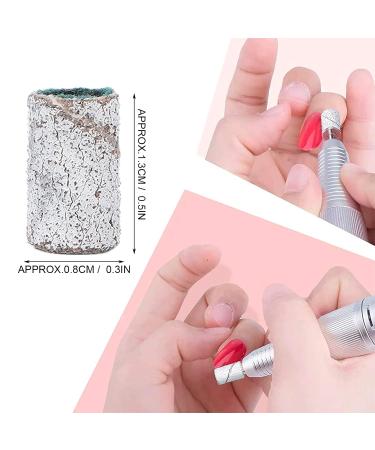 Nail Sanding Circle Bands Nail Art Sanding Bands Pedicure Polishing File 100 Pieces Manicure Sanding Bands Nail Drill Bits Accessories Nail Drill Remove Dead Skin (120#) - Buy Online on SooperMarket.com