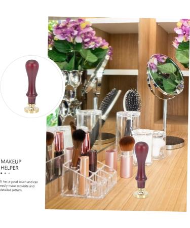 HAPINARY 1pc Dispensing Plate Tool Cosmetic Pressing Stamper Wax Seal Stamp Head Copper Copper Head 1 count (Pack of 1) Brown - Buy Online on SooperMarket.com