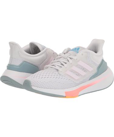 adidas Women's Eq21 Running Shoe - Size 7 - Dash Grey/Almost Pink/Acid Red - Buy Online on SooperMarket.com