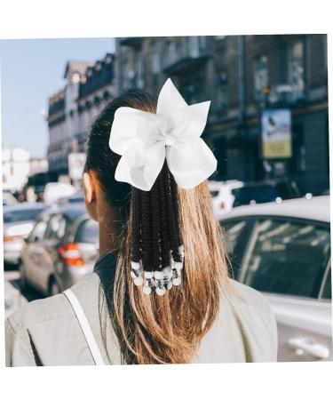 ABOOFAN Braided Wig Ponytail Extension for Women Womens Braid Extensions Bow Braid Wig Braided Ponytail Extension Braided Ponytails Synthetic Hairpiece Africa Miss Chemical Fiber To Weave As Shown 01 24.00X13.00X5.00CM - Buy Online on SooperMarket.com
