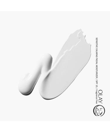 Olay Calming Face Moisturizer SPF 15 | Fragrance-Free | 2.5 Fl Oz - Buy Online on SooperMarket.com