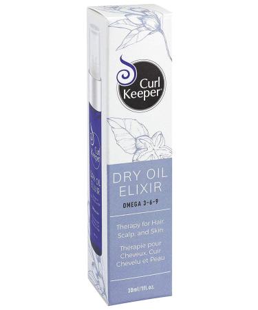 CURL KEEPER Dry Oil Elixir (1 oz) Omega 3-6-9 Rich Formula - Buy Online on SooperMarket.com