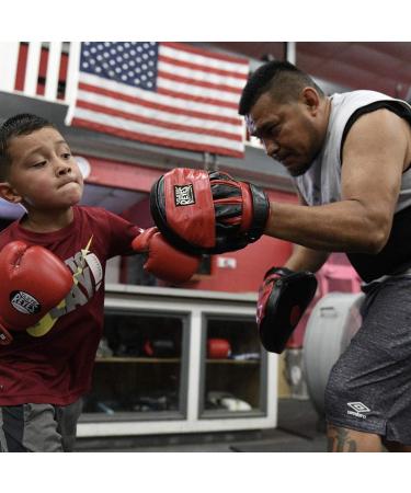 Cleto Reyes Curved Mitts with Hook and Loop Closure - Top Quality Training Gear - Buy Online on SooperMarket.com