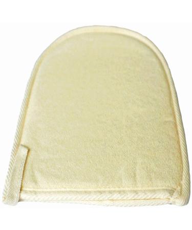 2 Pack Soft Terry Cloth Exfoliating Sisal Shower Scrubber Mitts - Skin Care Bath Spa Gloves for Anti-aging Results - Buy Online on SooperMarket.com