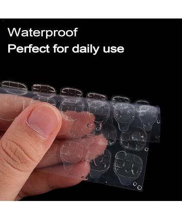 Laza 240 Pcs Thin Breathable Adhesive Tabs Fake Nail Glue Sticker - Super Sticky Double Sided Tips (Germany Jelly Gel) - Flexible and Easy to Apply for Acrylic False Nails Manicure Tape - Buy Online on SooperMarket.com