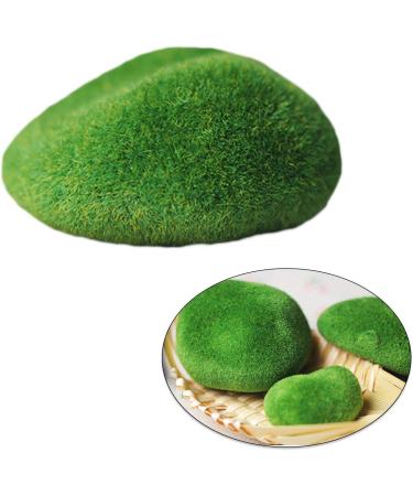 ODDIER 20-Piece Artificial Moss Rocks for Fairy Gardens and Floral Arrangements - Fake Moss Decor for Crafts and Pot Planters (2 Sizes) - Buy Online on SooperMarket.com