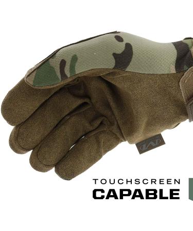 Mechanix Wear Original Tactical Work Gloves - Secure Fit, Flexible Grip, Durable Touchscreen Safety Gloves for Men (MultiCam, Large) - Buy Online on SooperMarket.com