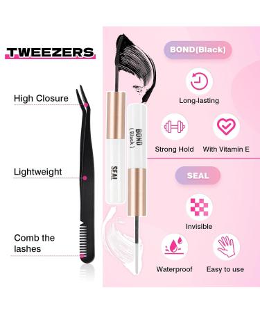 Glowing Win Eyelash Extension Set - 228 PCS Individual Cluster Lashes Kit with Lash Bond & Applicator 20D 0.07D Single Eyelashes for Stunning Volume | International Shipping Available - Buy Online on SooperMarket.com