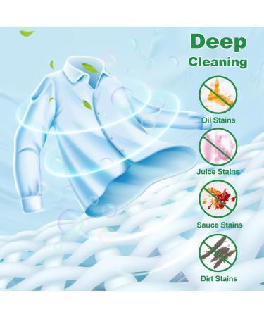 Eco-Friendly Laundry Detergent Sheets - Hypoallergenic Ultra-Concentrated Travel-Ready | Natural Fresh Linen Scent (120 Loads 60 Sheets - Buy Online on SooperMarket.com