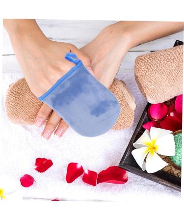HAPINARY Tanning Mitt Applicator 1 Set Flocking Thumb Black Agent Tanning Self Tanning Mitt Applicator - Buy Online on SooperMarket.com