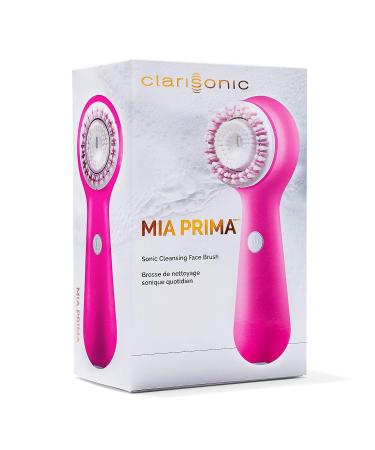 Clarisonic Mia Prima Sonic Facial Cleansing Brush - Hot Pink | Gentle Makeup & Blackhead Removal | Ideal for Sensitive Skin - Buy Online on SooperMarket.com