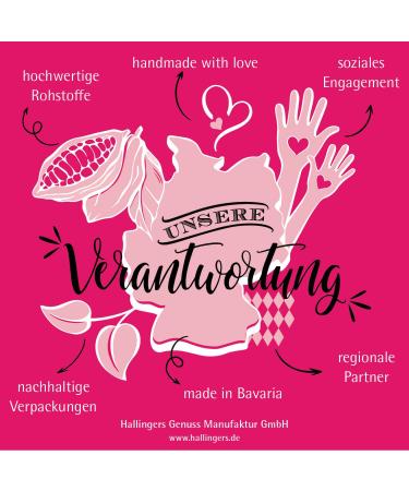 Hallinger's Handmade Pralines - Alcohol-Free Cocoa Chocolate Gift Can | Perfect Mother's Day & Father's Day Ideas | 150g Gourmet Chocolates - Buy Online on SooperMarket.com