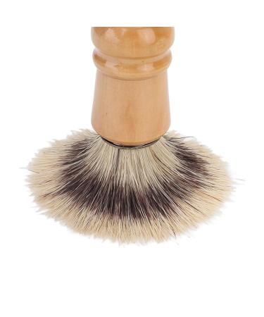 Premium Wooden Handle Salon Shaving Brush for Men - Comfortable Grip for Home Use - Buy Online on SooperMarket.com