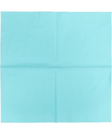 HEKU 100 Light Blue 3-Layer Napkins - 33x33cm Highly Absorbent Stylish & Uniform Quality for Events | Practical 5-Pack - Buy Online on SooperMarket.com