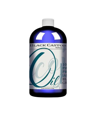 Cocojojo 16 oz Jamaican Black Castor Oil Cold Pressed for Hair Growth and Skin- Pure Virgin Refined JBCO - Buy Online on SooperMarket.com