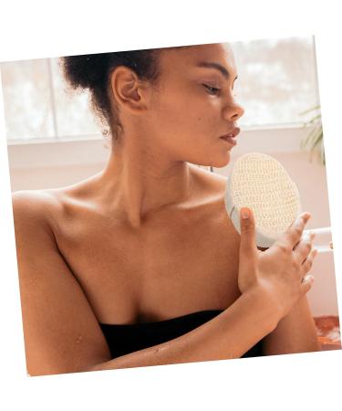 Shop NOLITOY Cotton Linen Bath Towel & Exfoliator - Premium Bath Scrubber & Sponge for Exfoliation | International Shipping Available - Buy Online on SooperMarket.com
