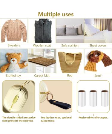 5 Pieces Reusable Gel Lint Roller - Portable Lint Brush for Clothes Sofas Pets & Bedding | Best Lint Remover for Travel - Buy Online on SooperMarket.com
